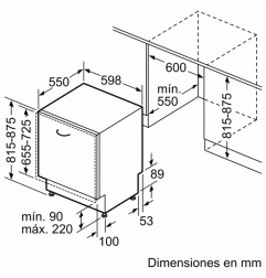 LAVAVAJILLAS BOSCH SMV4HVX03E
