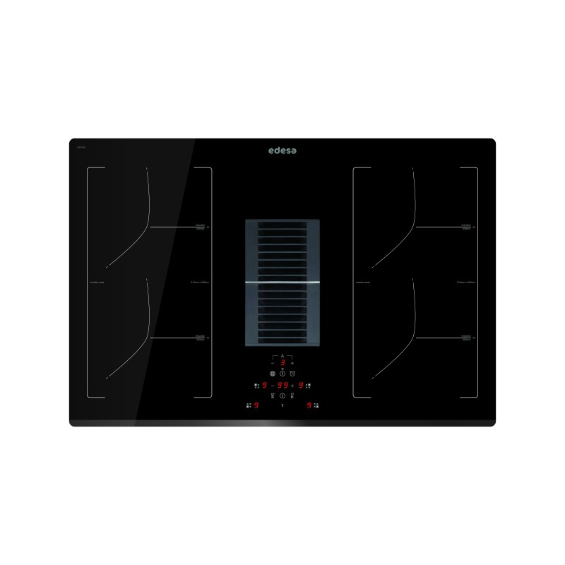 INDUCCION CON EXTRACTOR EDESA EIT-7422 DD B /A